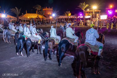 Spectacle et Fontasia, Marrakech, Maroc
