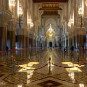 Salle de prière, Mosquée Hassan II, Casablanca