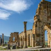 La basilique romane, Volubilis