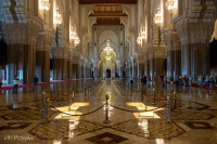 Salle de prière, Mosquée Hassan II, Casablanca