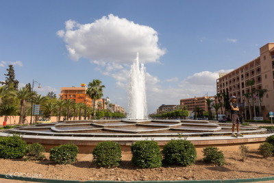 Avenue Mohammed VI, Marrakech, Maroc