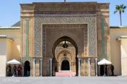 Entrée du palais royal, Rabat