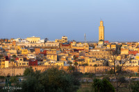 Tôt le matin, vue de Meknes