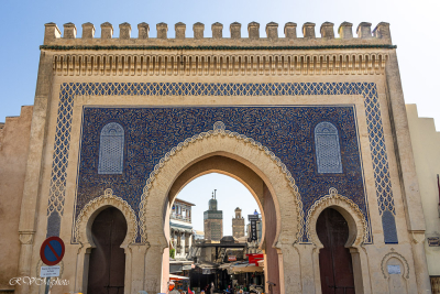 Porte Bab Boujiloud, Fès, Maroc