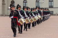 Relève de la garde, Oslo, Norvège