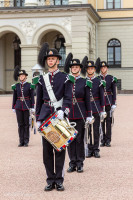 Relève de la garde, Oslo, Norvège