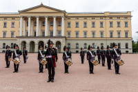 Relève de la garde, Oslo, Norvège