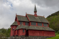 Eglise en bois debout (stavkirke) de Borgund, Norvège