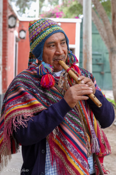 Joueur de flute, Pérou