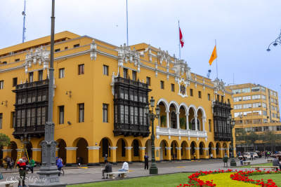 Lima, place d'armes, Pérou