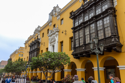 Lima, place d'armes, Pérou