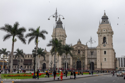 Lima, place d'armes, Pérou