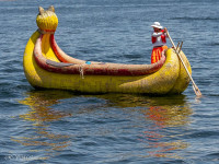 Lac Titicaca, indiens Uros - Pérou 2018