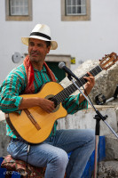 Musicien à Obidos