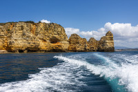 Les rochers de la côte de Lagos