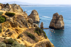 Les rochers de la côte de Lagos