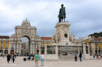 Place du commerce, Lisbonne