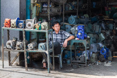 Boutique de moteurs.., Saïgon, Vietnam 2020