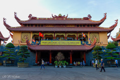 Pagode Quoc Tu, Saïgon, Vietnam 2020