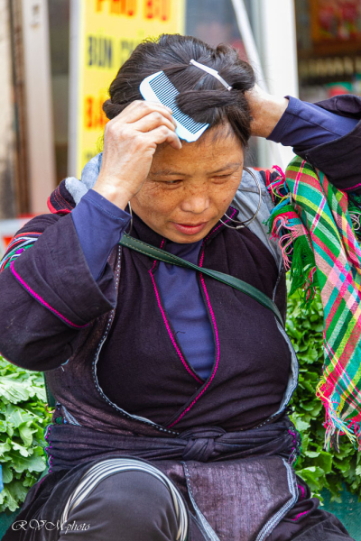 Femme Hmong, Sapa, Vietnam