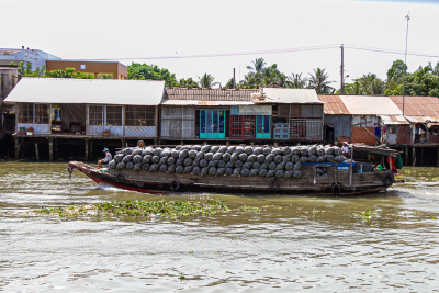 Sur le Mekong, Vietnam