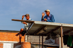 Rive du Mekong, Vietnam 2020