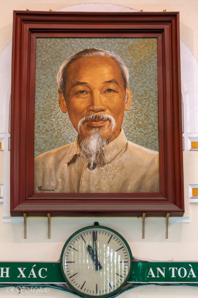 Portrait de Ho Chi Minh, Vietnam