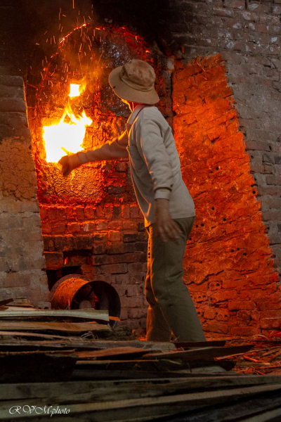 Atelier de poterie près de Hanoï, Vietnam