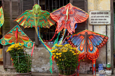 Cerf volants à Hoï An, Vietnam