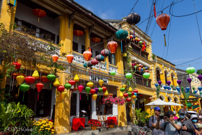 Lampions à Hoï An, Vietnam