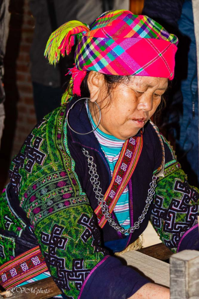 Femme Hmong Sapa, Vietnam