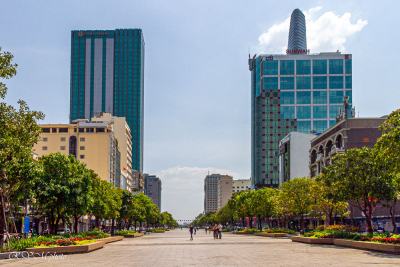 Nguyen Hué Street, Saïgon, Vietnam