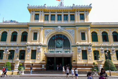Ancienne poste de Saïgon, Vietnam