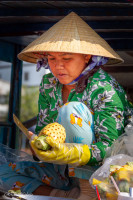 Marché flottant de Caï Rang, Vietnam 2020