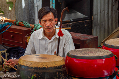Joueur de Dàn nhị, Vietnam