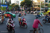 Circulation à Saïgon, Vietnam 2020