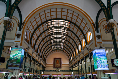 Hall de la poste de Saïgon, Vietnam